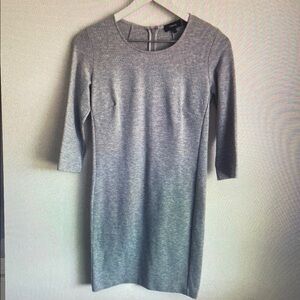 Elegant Gray Women's Dress